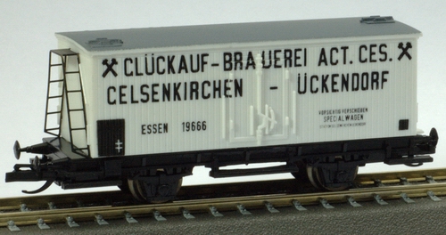 Refrigerator beer car 19666 "Gluckauf"<br /><a href='images/pictures/PSK_Modelbouw/779.jpg' target='_blank'>Full size image</a>